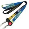 5/8" Custom Dye Sublimation Lanyards W/ Retractable Reel Combo 5/8" Custom Dye Sublimation Lanyards W/ Retractable Reel Combo