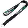 Custom Printed 3/4" Buckle Release Nylon Lanyard