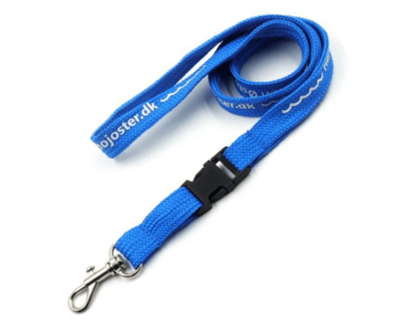 Custom Printed 5/8" Tube Lanyard w/ Detachable Buckle