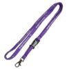 Custom Printed 1/2" Tube Lanyard w/ Detachable Buckle