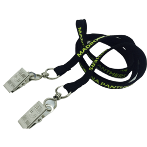 Custom Double Ended 1/2" Tube Lanyard Custom Double Ended 1/2" Tube Lanyard