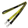 3/4" Double Ended Custom Logo Woven Lanyards 3/4" Double Ended Custom Logo Woven Lanyards