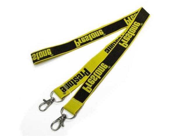 1" Double Ended Custom Woven Lanyard