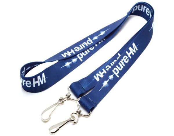 5/8" Custom Printed Double Ended Dye Sublimation Lanyard 5/8" Custom Printed Double Ended Dye Sublimation Lanyard