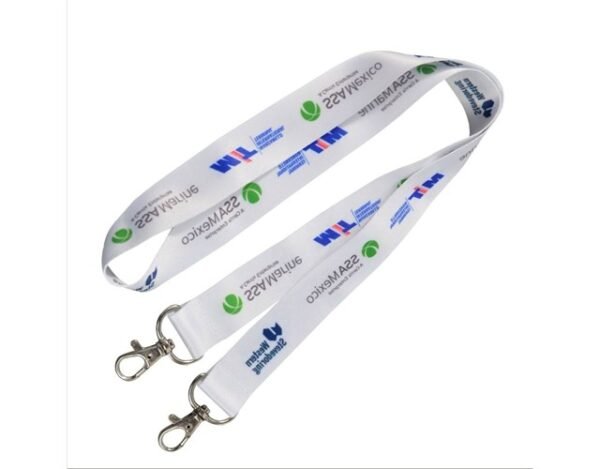 3/4" Custom Printed Double Ended Dye Sublimation Lanyard