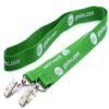 3/4" Custom Print Double Ended Polyester Lanyard