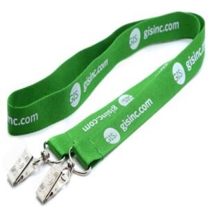 3/4" Custom Print Double Ended Polyester Lanyard 3/4" Custom Print Double Ended Polyester Lanyard