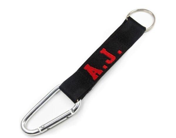 3/4" Woven Carabiner Pocket Lanyards