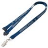 1/2" Custom Print Polyester Lanyard w/ Safety Breakaway