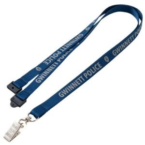 1/2" Custom Print Polyester Lanyard w/ Safety Breakaway