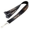 1" Polyester Lanyard w/ Safety Breakaway