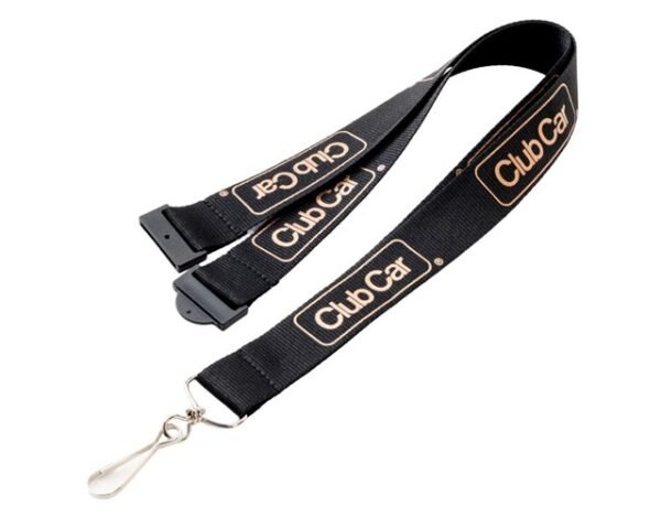 1" Polyester Lanyard w/ Safety Breakaway