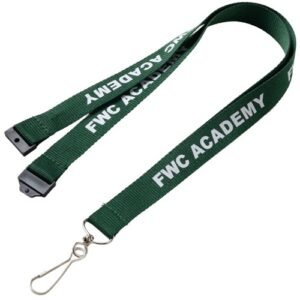3/4" Custom Polyester Lanyard w/ Safety Breakaway