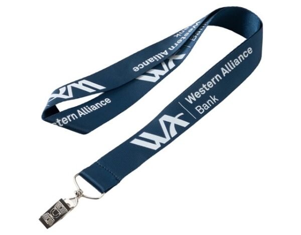 1" Nylon Lanyard w/ Custom Imprint