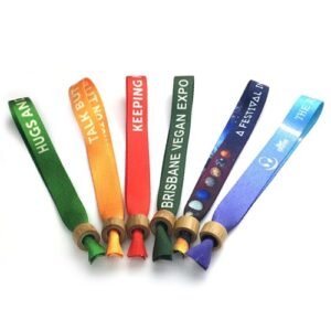 1/2" rPET Recycled Sublimated Eco-friendly Event Wristbands