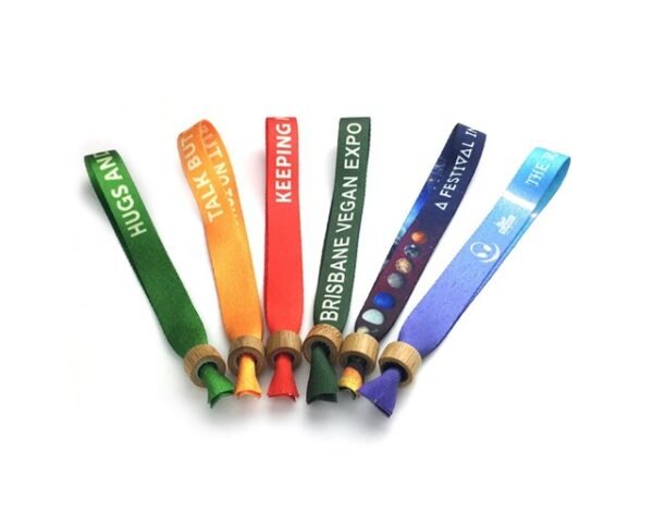 1/2" rPET Recycled Sublimated Eco-friendly Event Wristbands