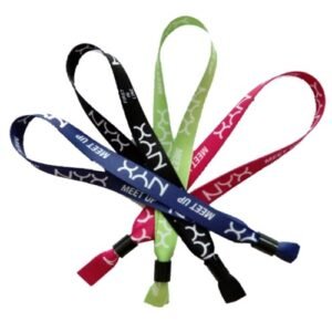 5/8" Full Color Custom Sublimated Event Wristband