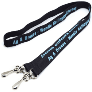 1/2" Custom Dual-Ended Polyester Lanyard 1/2" Custom Dual-Ended Polyester Lanyard