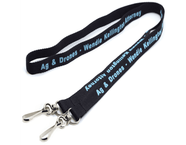 1/2" Custom Dual-Ended Polyester Lanyard 1/2" Custom Dual-Ended Polyester Lanyard