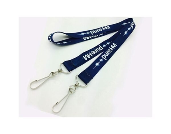 5/8" Custom Printed Double Ended Dye Sublimation Lanyard 5/8" Custom Printed Double Ended Dye Sublimation Lanyard