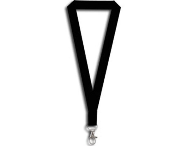 3/4" Nylon Custom Lanyard w/ Retractable Badge Reel