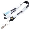 3/4" Custom Printed Sublimation Lanyard Badge Reel Combo W/ Safety Breakaway