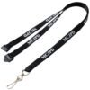 1/2" Custom Print Polyester Lanyard w/ Safety Breakaway