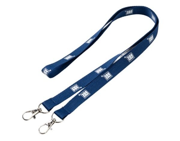 5/8" Custom Double Ended Polyester Lanyard 5/8" Custom Double Ended Polyester Lanyard