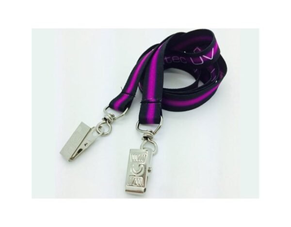 3/4" Custom Printed Double Ended Dye Sublimation Lanyard