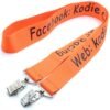 3/4" Custom Print Double Ended Polyester Lanyard