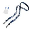 1" Double Ended Custom Woven Lanyard