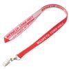 1/2" Custom Imprint Woven Lanyard