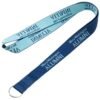 Custom Logo Woven Lanyard 3/4" Custom Logo Woven Lanyard