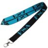 Custom Logo Woven Lanyard 3/4" Custom Logo Woven Lanyard