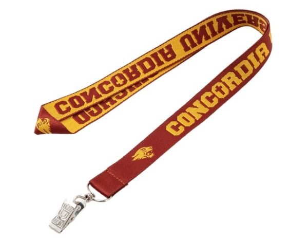 3/4" Custom Logo Woven Lanyard 3/4" Custom Logo Woven Lanyard