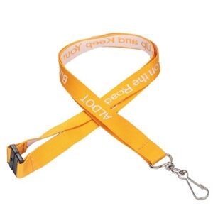 5/8" Custom Logo Woven Lanyard w/ Safety Breakaway 5/8" Custom Logo Woven Lanyard w/ Safety Breakaway