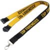 3/4" Custom Woven Lanyard w/ Safety Breakaway