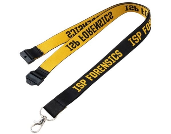 3/4" Custom Woven Lanyard w/ Safety Breakaway