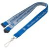 3/4" Custom Woven Lanyard w/ Safety Breakaway