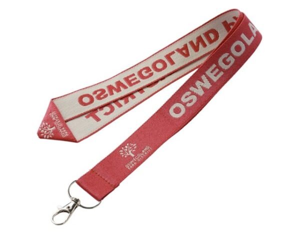 1" Custome Logo Woven Lanyard
