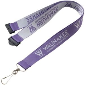 1" Eco-Friendly Custom Woven Lanyard W/ Safety Breakaway 1" Eco-Friendly Custom Woven Lanyard W/ Safety Breakaway